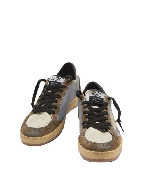 Golden Goose Ball Star Sneakers Golden Goose | GMF00117F00749650933 DENIM/BLU/GREEN/BEIGE/PL